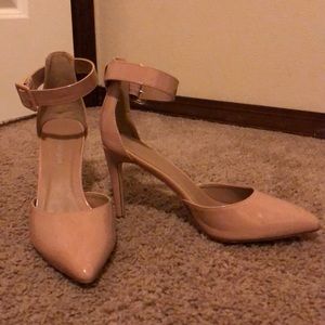 Dusty rose high heels